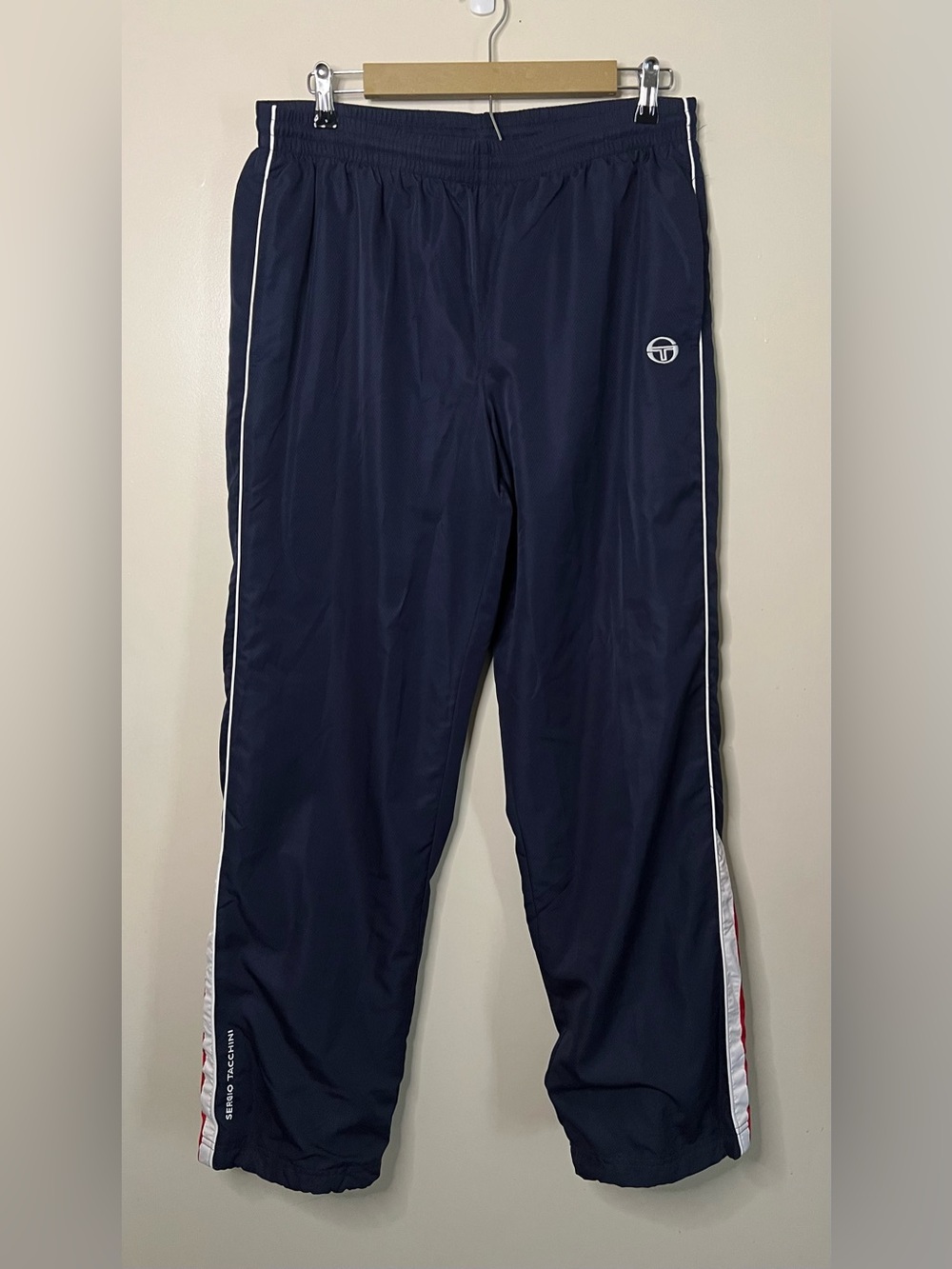 Vintage Sergio Tacchini Blue Track Pants Size M